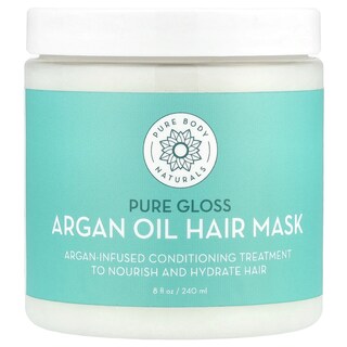 Foto 1 | Mascarilla Capilar Pure Body Naturals Con Aceite De Argán Pure Gloss 240 Ml - Venta Internacional.