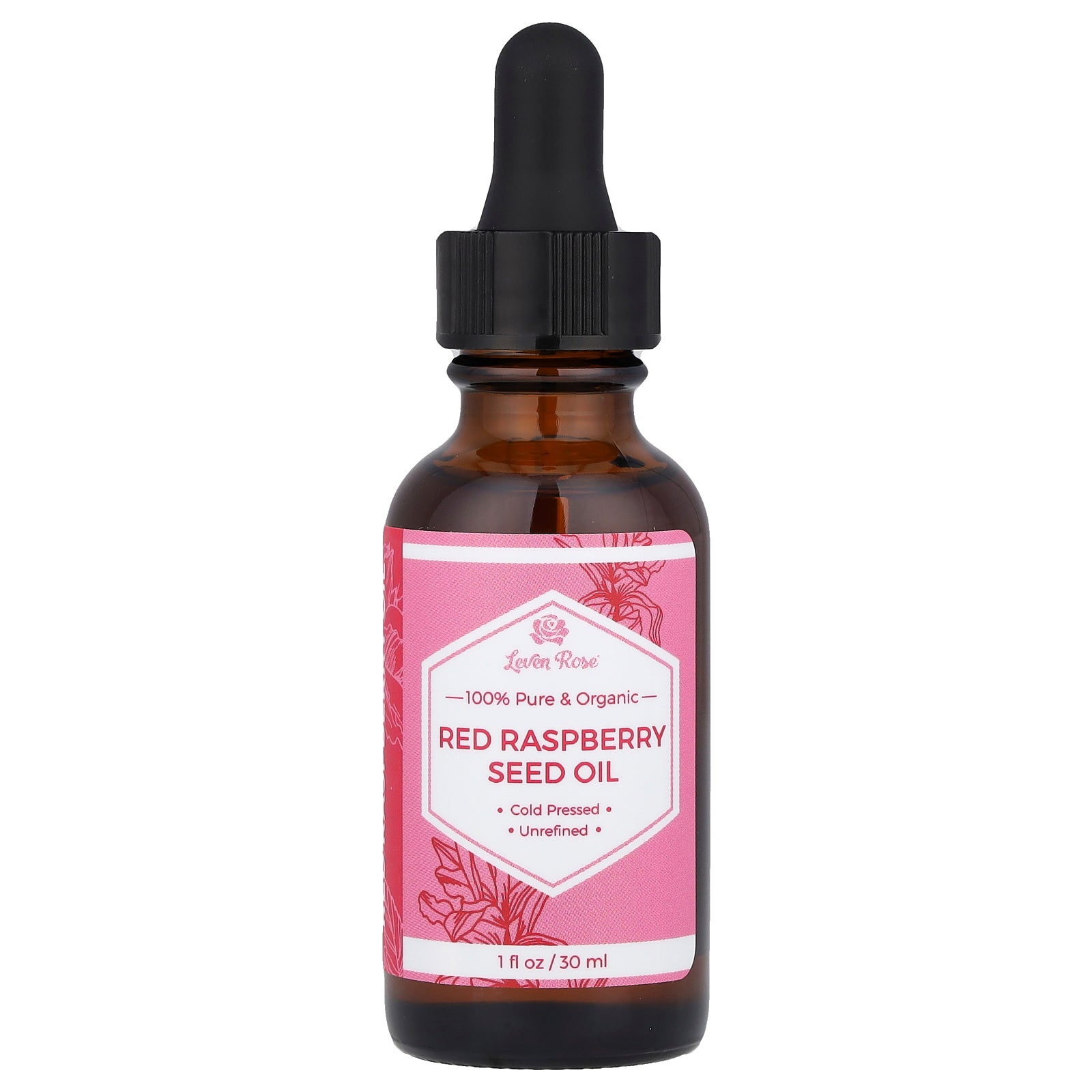 Foto 2 pulgar | Aceite de Semillas de Frambuesa Roja Leven Rose 30 ml - Venta Internacional