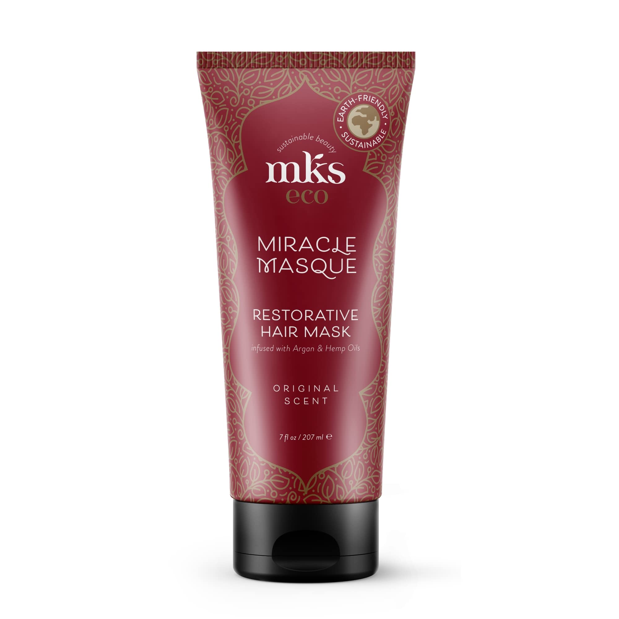 Mascarilla Capilar Reparadora Earthly Body Mks Eco Miracle Masque - Venta Internacional.