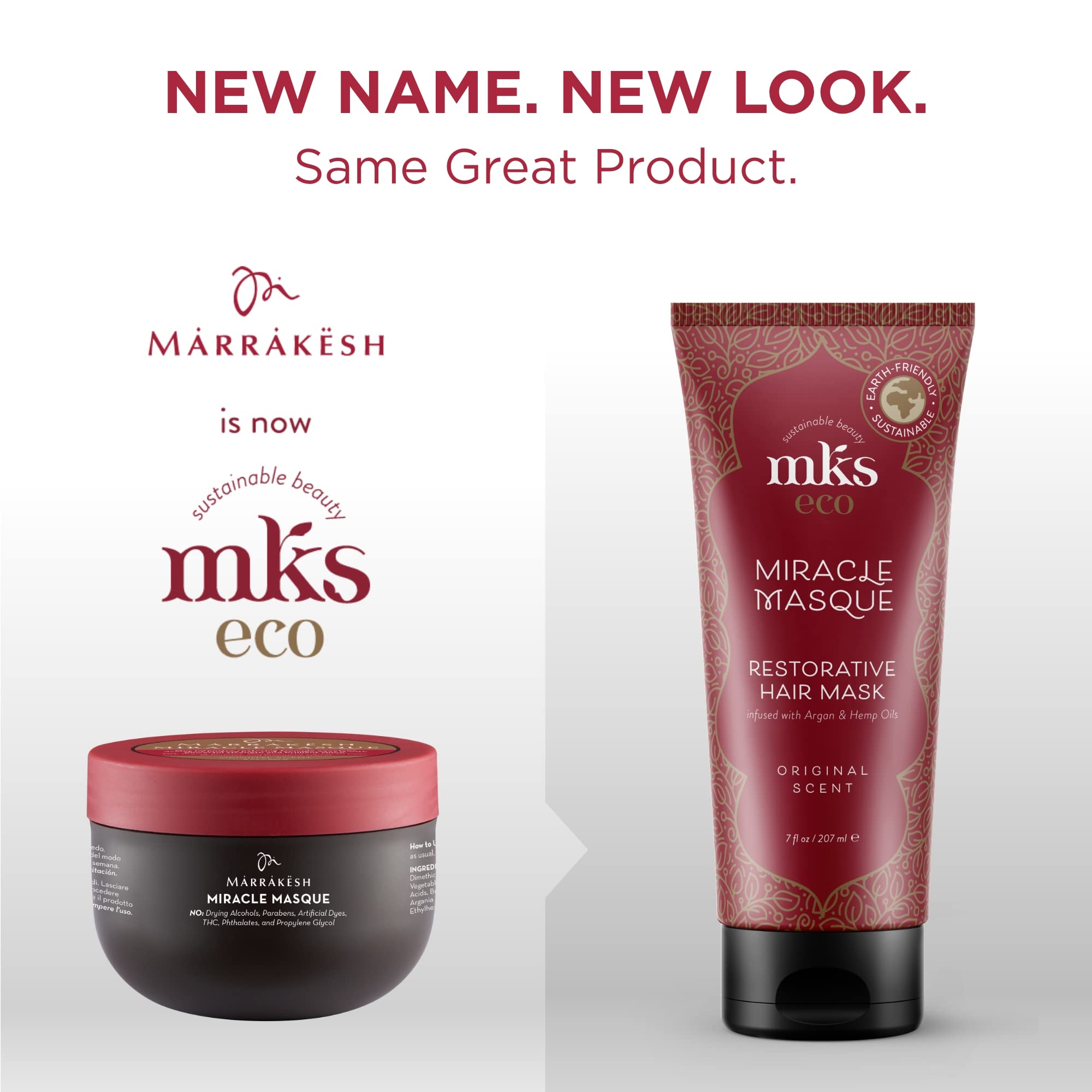 Foto 3 pulgar | Mascarilla Capilar Reparadora Earthly Body Mks Eco Miracle Masque - Venta Internacional.