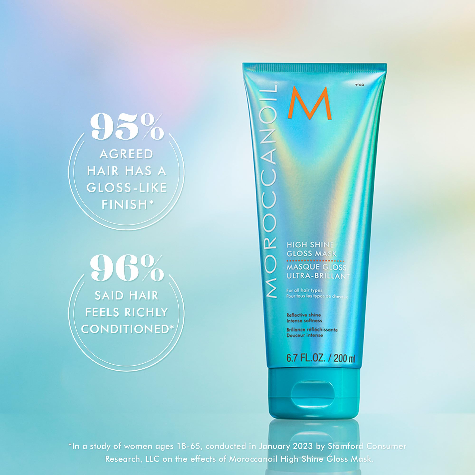 Foto 5 pulgar | Mascarilla Capilar Moroccanoil High Shine Gloss 200 Ml Con Arganid Tech - Venta Internacional.
