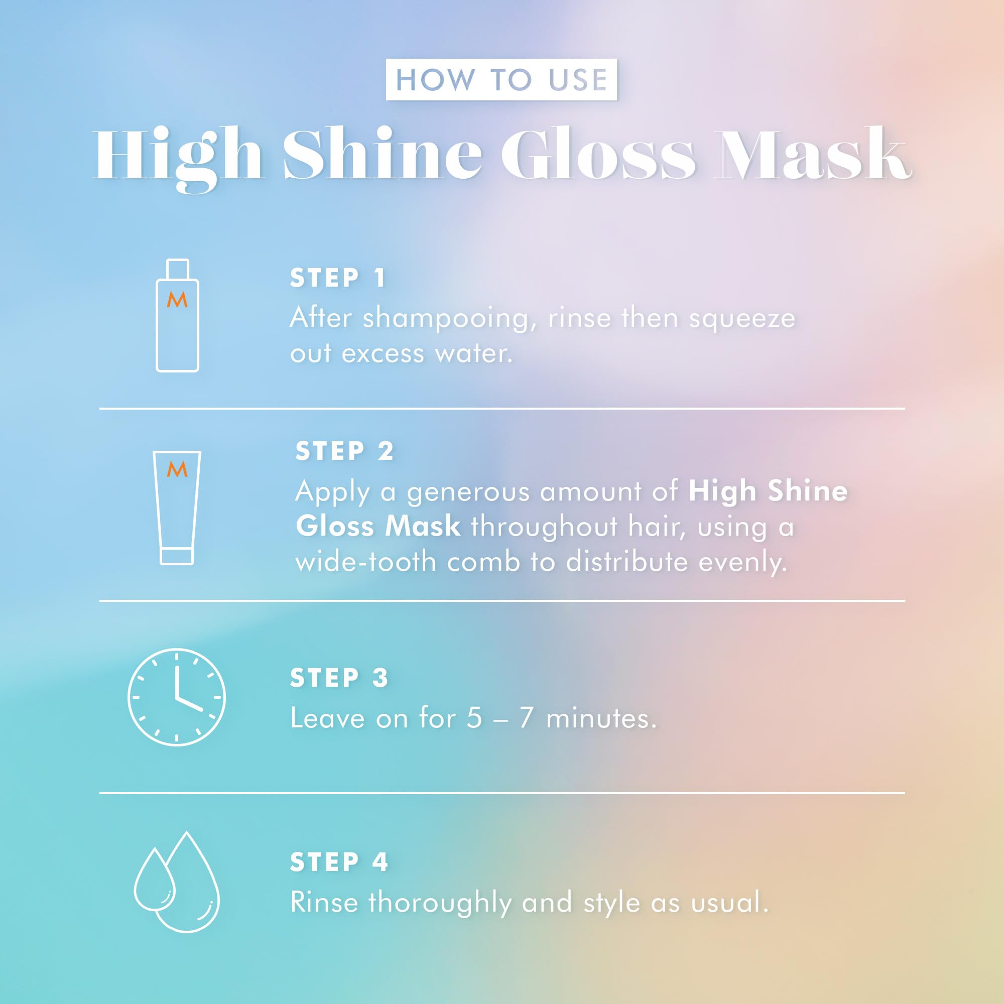 Foto 8 pulgar | Mascarilla Capilar Moroccanoil High Shine Gloss 200 Ml Con Arganid Tech - Venta Internacional.