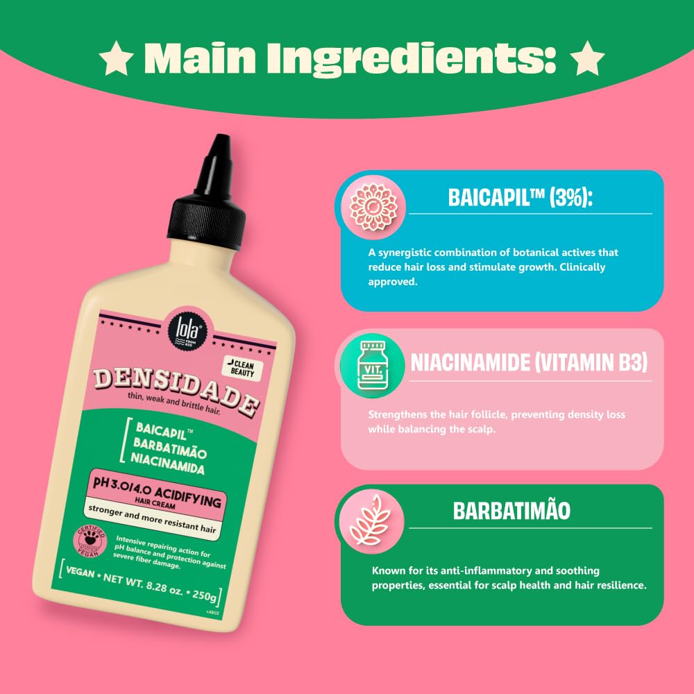 Foto 6 pulgar | Tratamiento Capilar Lola From Rio Densidade Acidifying 260ml - Venta Internacional.