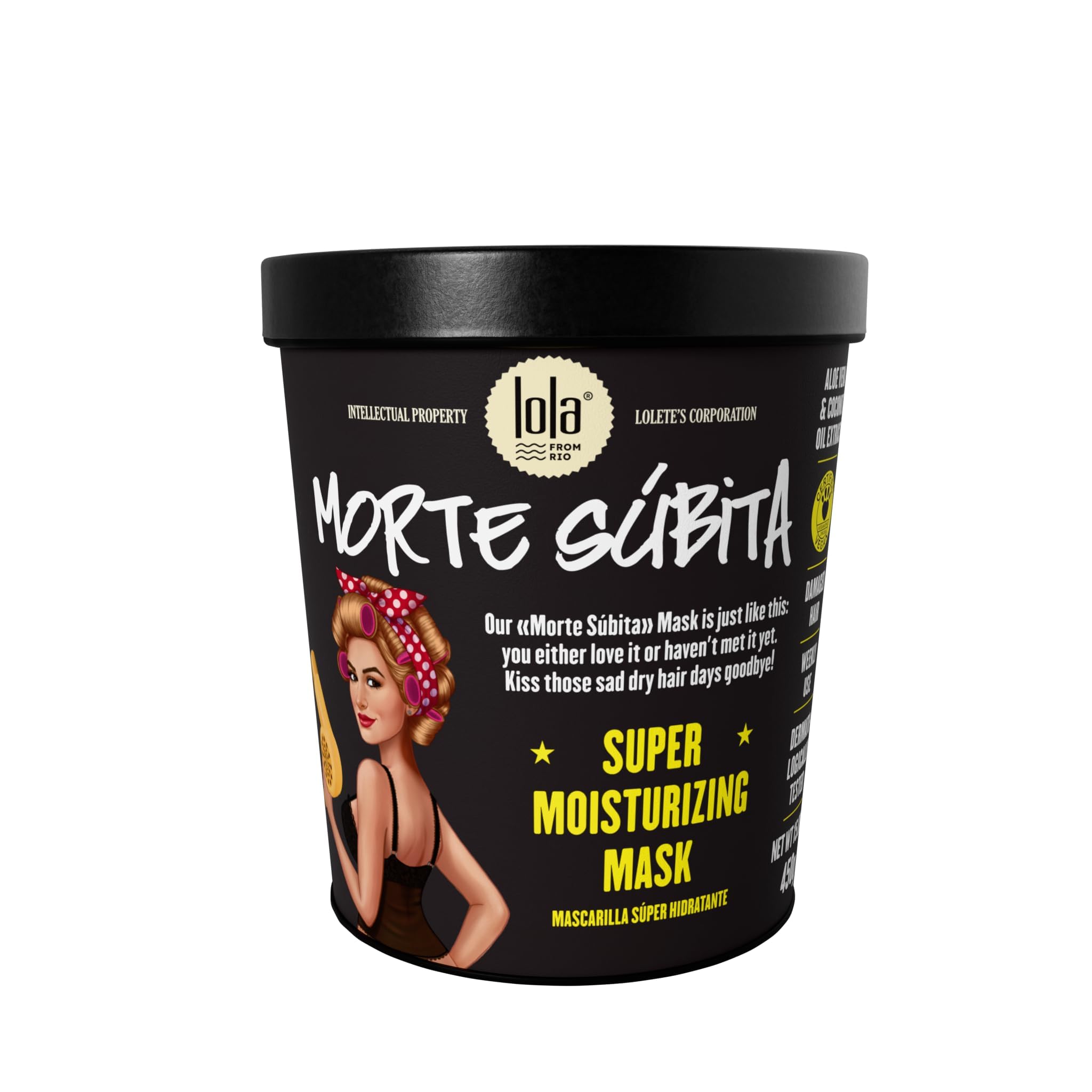 Mascarilla Capilar Lola From Rio Morte Subita Intensive 470ml - Venta Internacional.