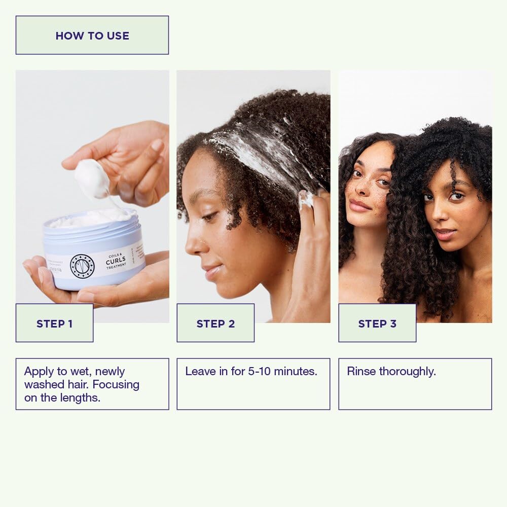 Foto 4 pulgar | Mascarilla Capilar Maria Nila Coils & Curls Finshing 250 Ml Vegan - Venta Internacional.