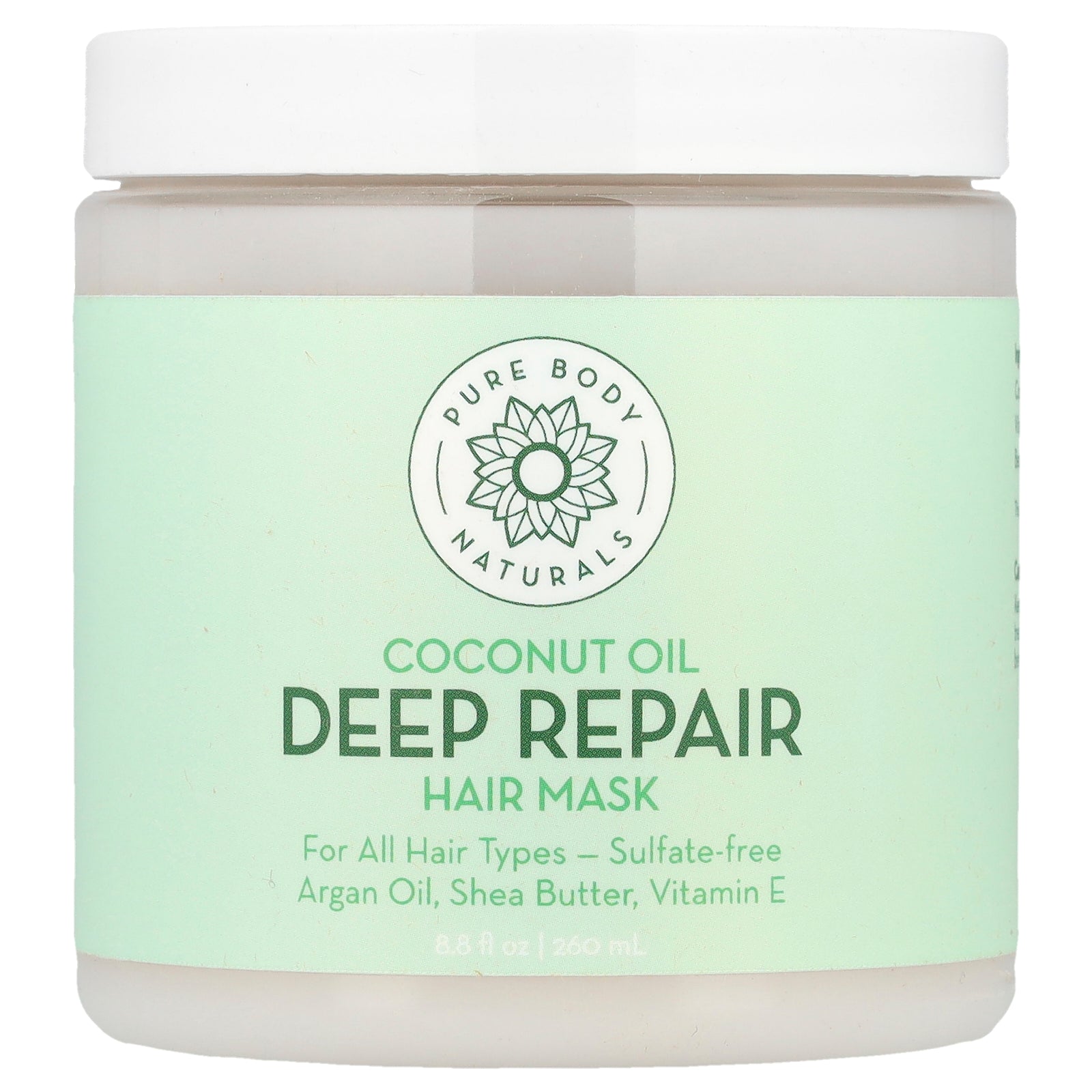 Foto 1 | Mascarilla Capilar Pure Body Naturals Con Aceite De Coco Deep Repair 260 Ml - Venta Internacional.