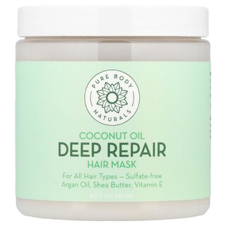 Foto 1 | Mascarilla Capilar Pure Body Naturals Con Aceite De Coco Deep Repair 260 Ml - Venta Internacional.