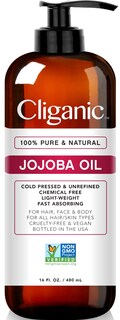 Foto 1 | Aceite De Jojoba Cliganic 100% Puro Natural Prensado En Frío 480 Ml - Venta Internacional.