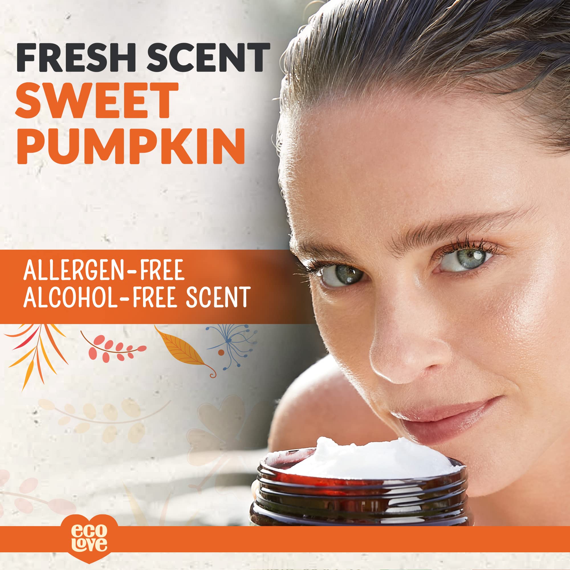 Foto 6 pulgar | Mascarilla Capilar Ecolove Deep Conditioning Zanahoria Pumpkin 350 Ml - Venta Internacional.