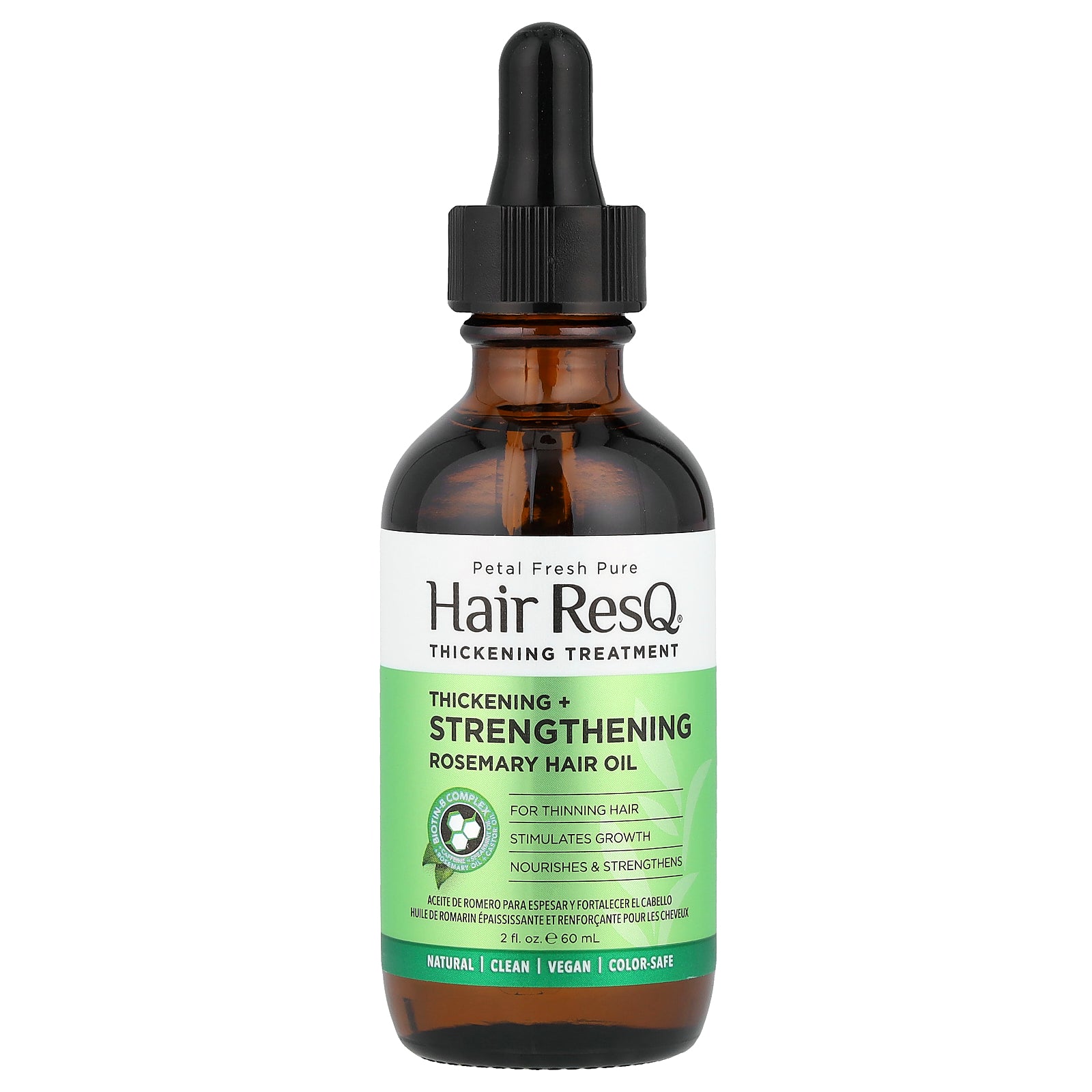 Foto 2 pulgar | Aceite Capilar Petal Fresh Hair Resq  Rosemary Thickening 60 Ml - Venta Internacional.