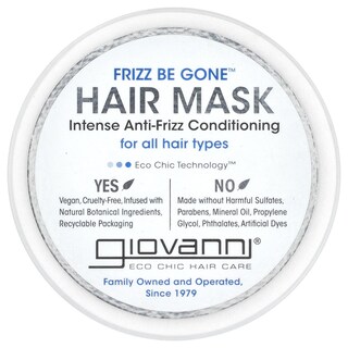 Foto 1 | Mascarilla Capilar Giovanni Frizz Be Gone Intense Anti-frizz 295ml - Venta Internacional.