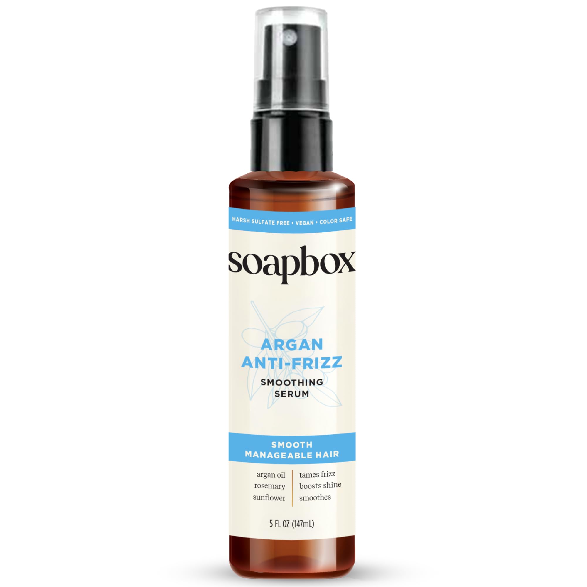 Serum Soapbox  Aceite De Argán  Suavizante  Antiencrespamiento  150 Ml  Vegano - Venta Internacional.
