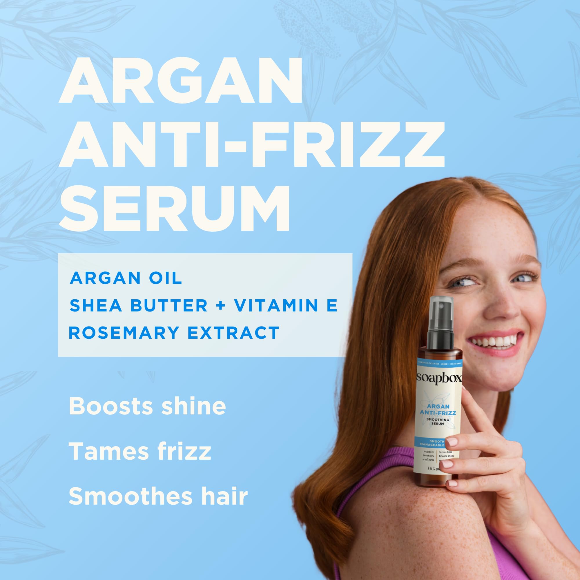 Foto 4 pulgar | Serum Soapbox  Aceite De Argán  Suavizante  Antiencrespamiento  150 Ml  Vegano - Venta Internacional.