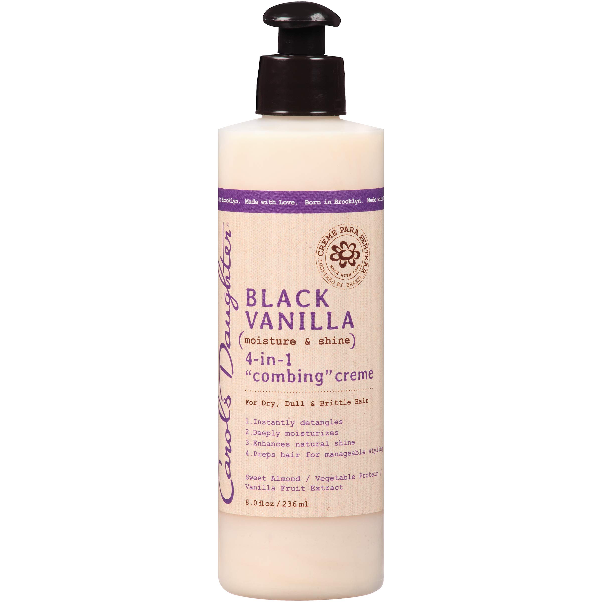 Crema Para El Cabello Carol's Daughter Black Vanilla 4 En 1 240 Ml - Venta Internacional.