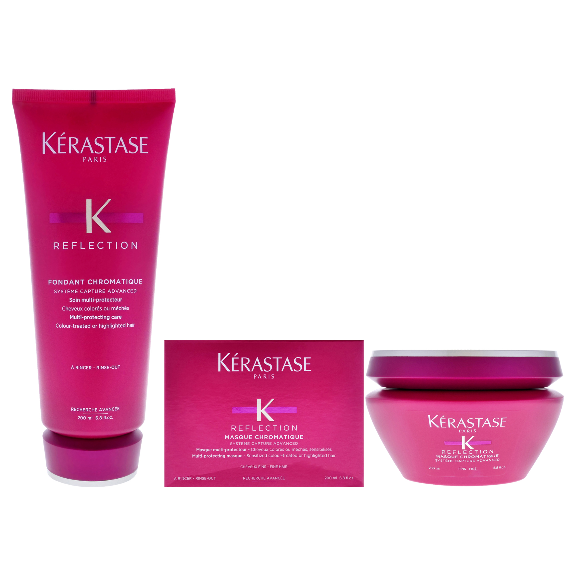 Kit De Reflexión Capilar Kerastase Masque Chromatique 2 Piezas Unisex - Venta Internacional.