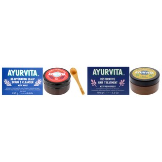Foto 1 | Tratamiento Capilar Ayurvita Restorative Con Extracto De Fenogreco Maka - Venta Internacional.