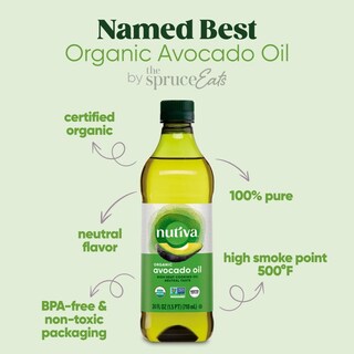 Foto 4 | Aceite De Cocina Nutiva Avocado Organic 710 Ml Con Alto Punto De Humo - Venta Internacional.