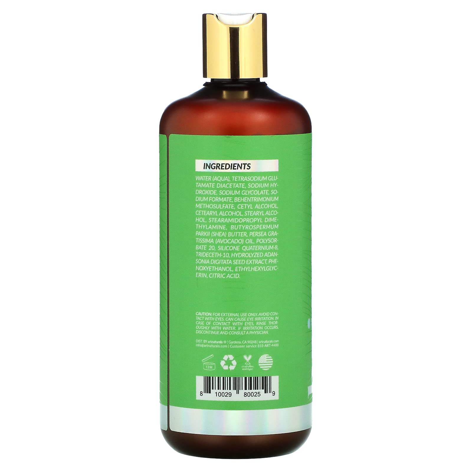 Foto 2 | Acondicionador Artnaturals Luxe Con Aceite De Aguacate Para Cabello Seco  473 Ml - Venta Internacional.