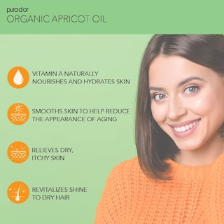 Foto 3 | Aceite De Semilla De Albaricoque Pura D'or 473 Ml 100% Orgánico Puro - Venta Internacional.