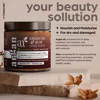 Foto 2 | Mascarilla Acondicionadora Artnaturals Argan 226 G Con Aceite De Jojoba - Venta Internacional.