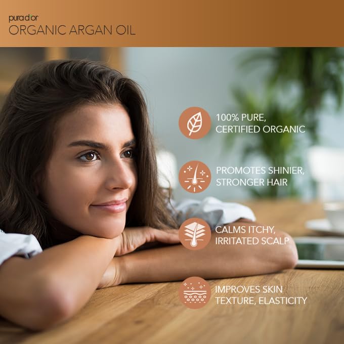 Foto 3 pulgar | Aceite De Argán Pura D'or  120 Ml  Orgánico  100% Puro  Prensado En Frío - Venta Internacional.