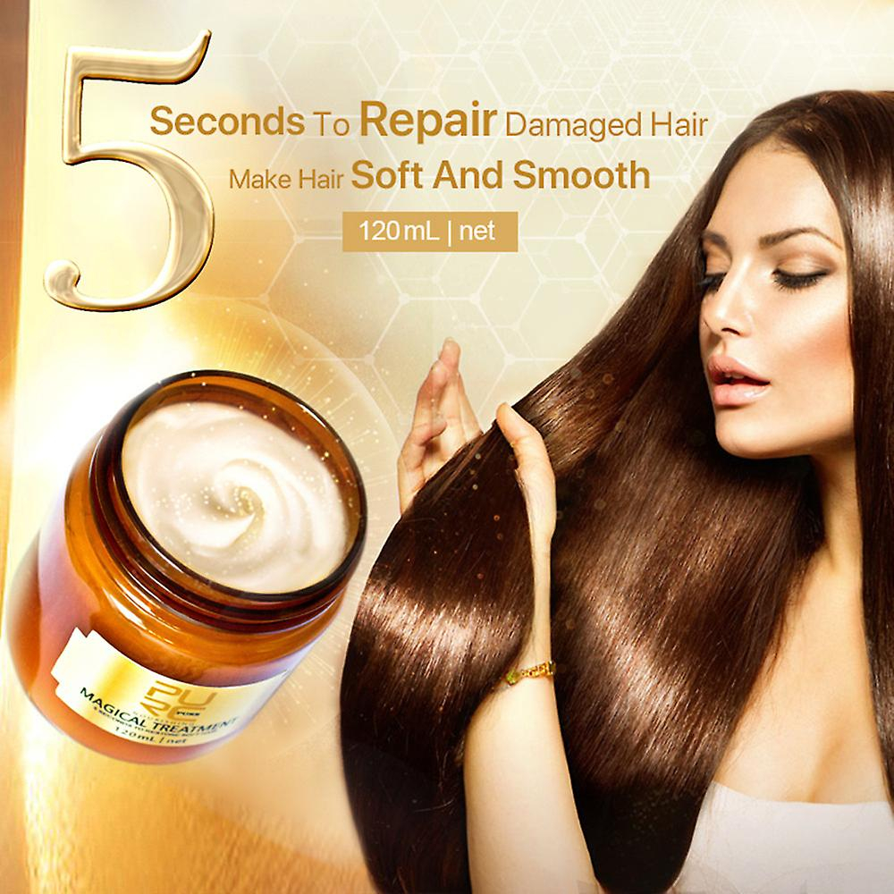 Foto 3 pulgar | Mascarilla Capilar Huoguo Magical Restore Soft Hair Con Queratina 60/120 Ml - Venta Internacional.