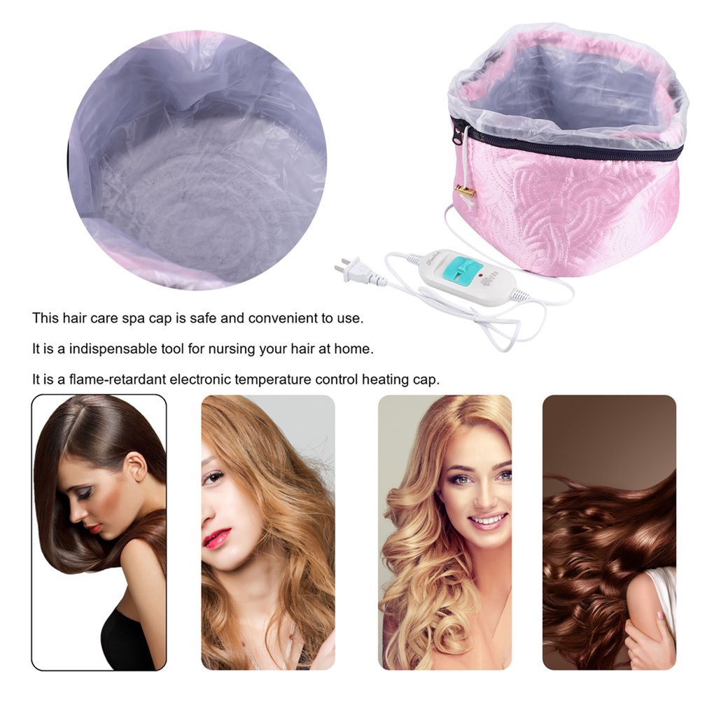 Foto 4 | Gorro Calefactor Para Mascarilla Capilar  Peinado  Cuidado Del Cabello  Eléctrico - Venta Internacional.