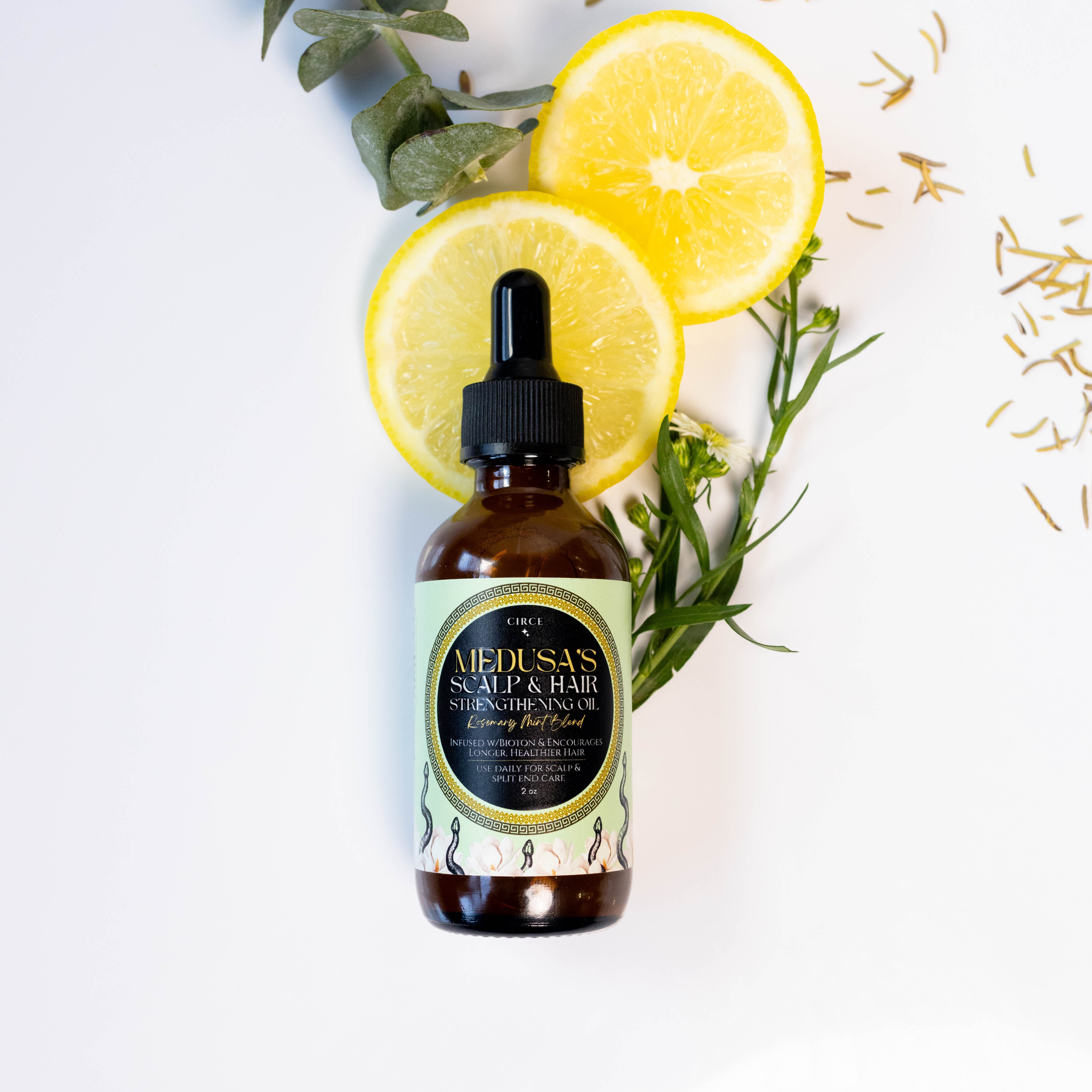 Foto 2 | Aceite Para Fortalecer El Cuero Cabelludo Y El Cabello Medusa's Rosemary Mint 60 Ml - Venta Internacional.