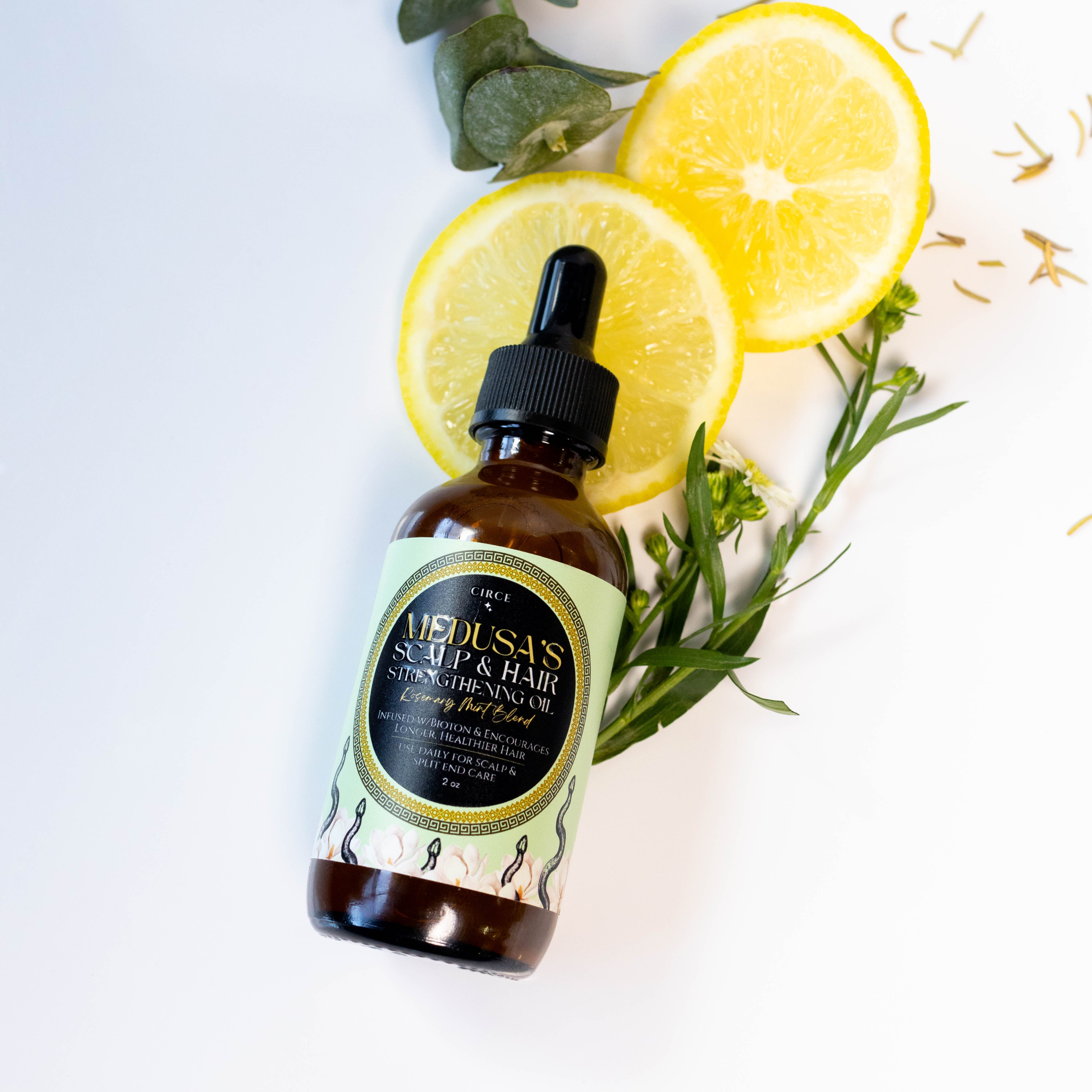 Foto 4 pulgar | Aceite Para Fortalecer El Cuero Cabelludo Y El Cabello Medusa's Rosemary Mint 60 Ml - Venta Internacional.