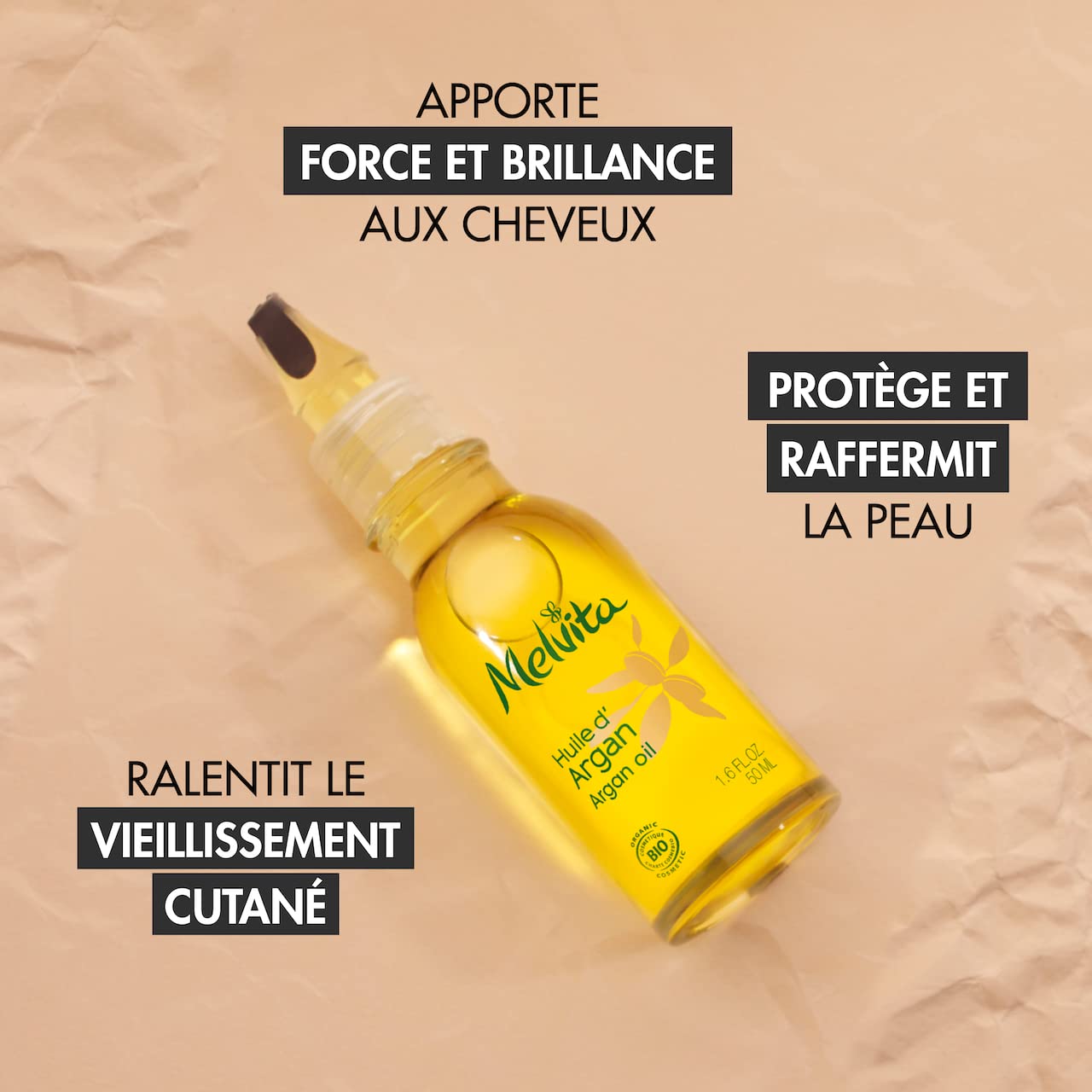 Foto 4 pulgar | Aceite de Argán Melvita Bio 50 Ml - Venta Internacional