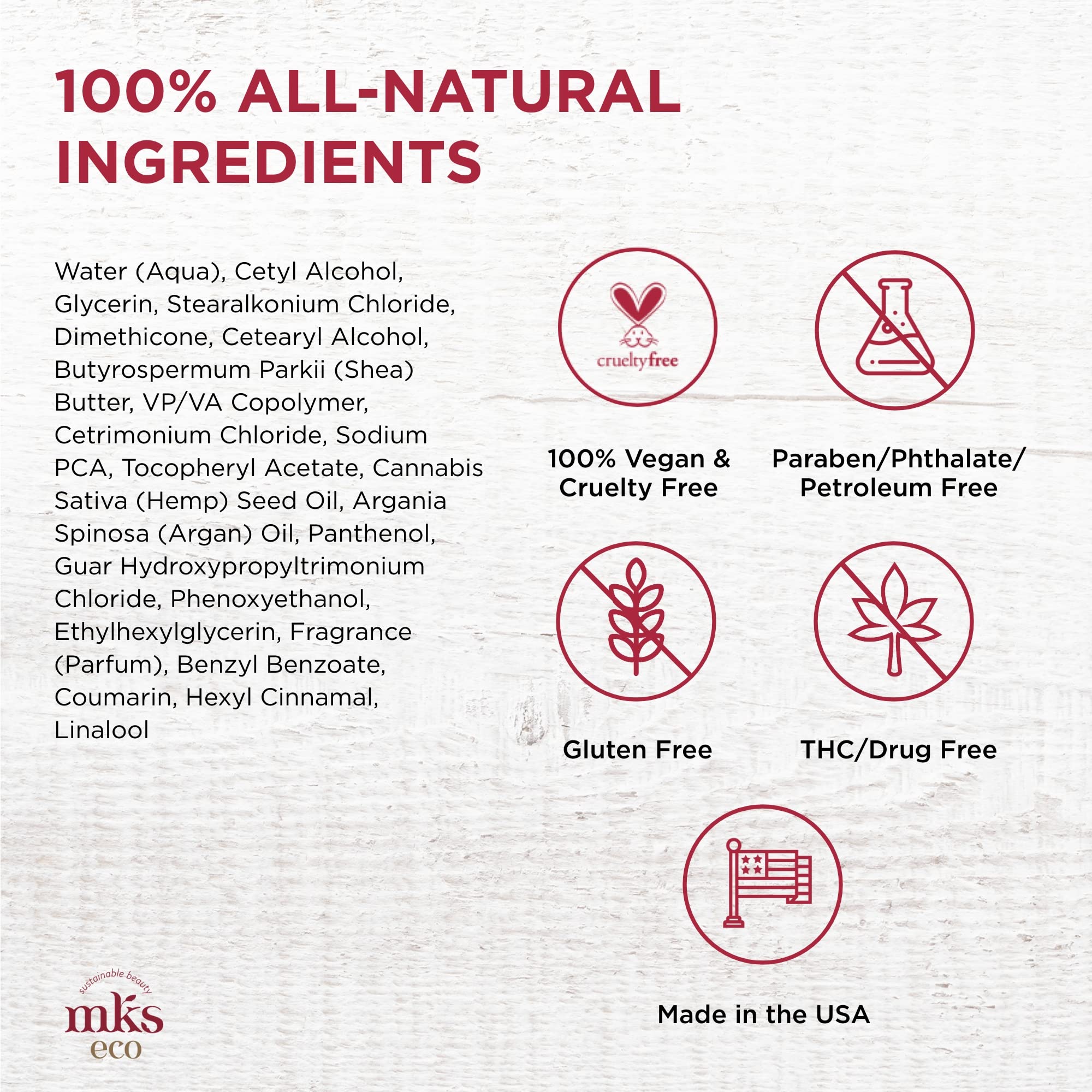Foto 7 pulgar | Mascarilla Capilar Earthly Body Mks Eco Moisture Masque 200 Ml - Venta Internacional.