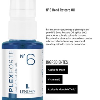 Foto 4 | Aceite Capilar Lendan Plex Forte 75 ml - Venta Internacional