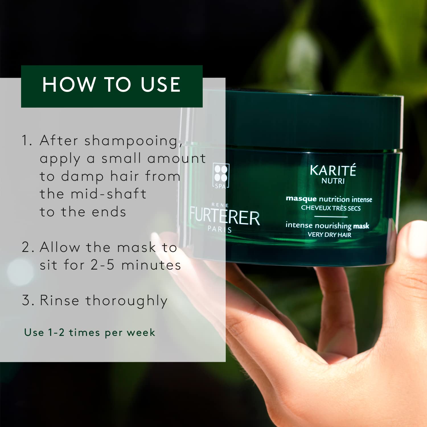 Foto 5 pulgar | Mascarilla Capilar Rene Furterer Karite Nutri Intense Nourishing - Venta Internacional.