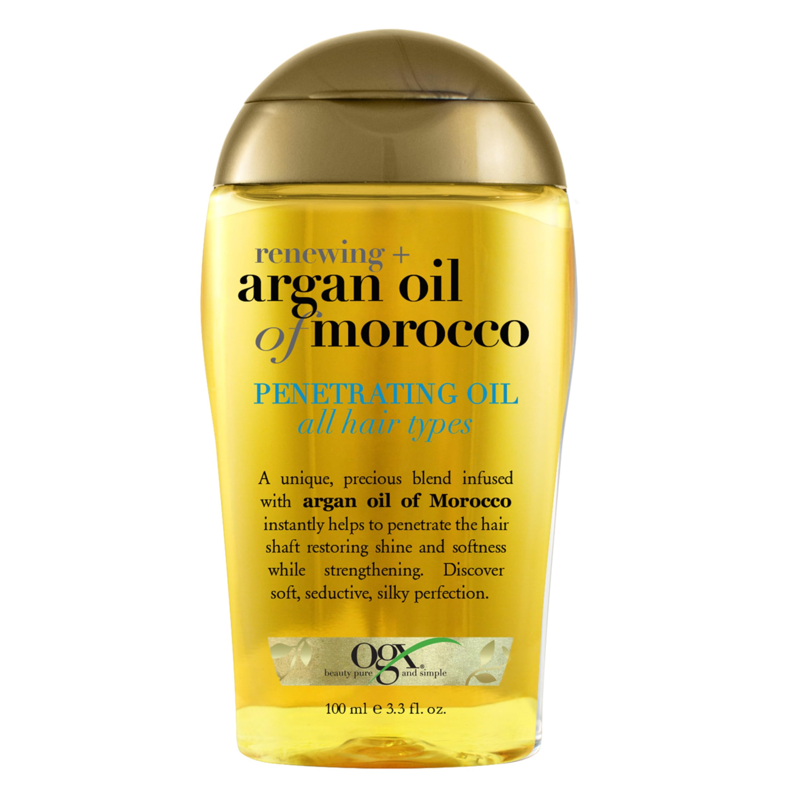 Tratamiento De Aceite Capilar Ogx  Aceite De Argán Renovador De Marruecos  100 Ml - Venta Internacional.