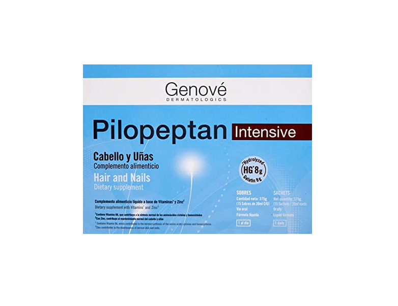 Genove Pilopeptan Intensive Suplemento Alimenticio 15 Sobres