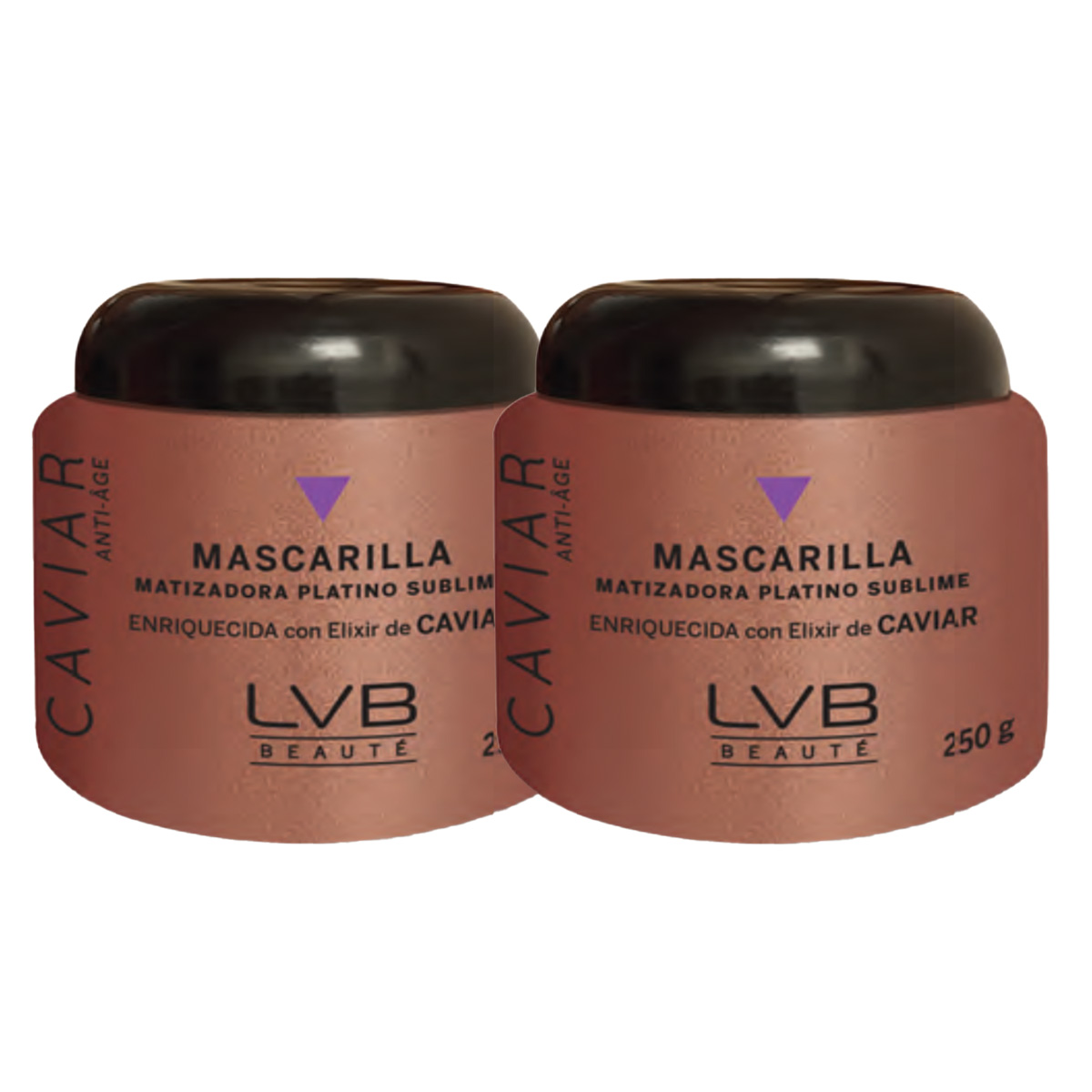 Foto 3 pulgar | Mascarillas Matizadora Platino Lvb Beauté Sublime con Elixir de Caviar 250 g