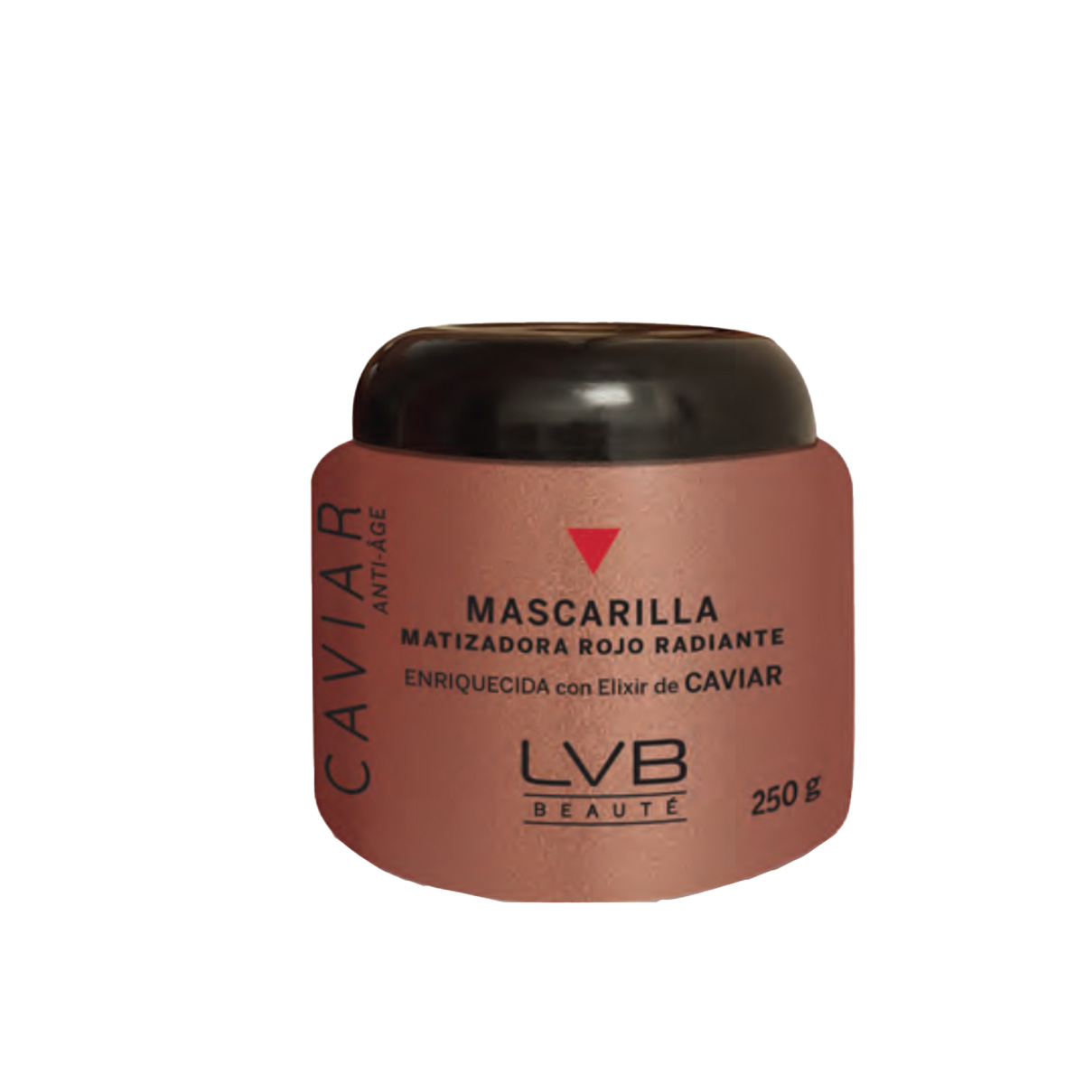 Foto 2 pulgar | Mascarilla Matizadora Rojo Radiante Lvb Beauté  con Elixir de Caviar 250 g 1 Pieza