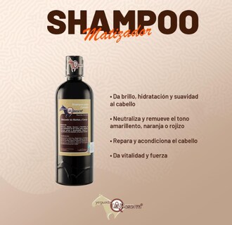 Foto 5 | Shampoo Matizador De Mechas Y Canas Yeguada La Reserva Tratamiento Matizante, Elimina Tonos Deslavados. 500 Ml. (1 Bo