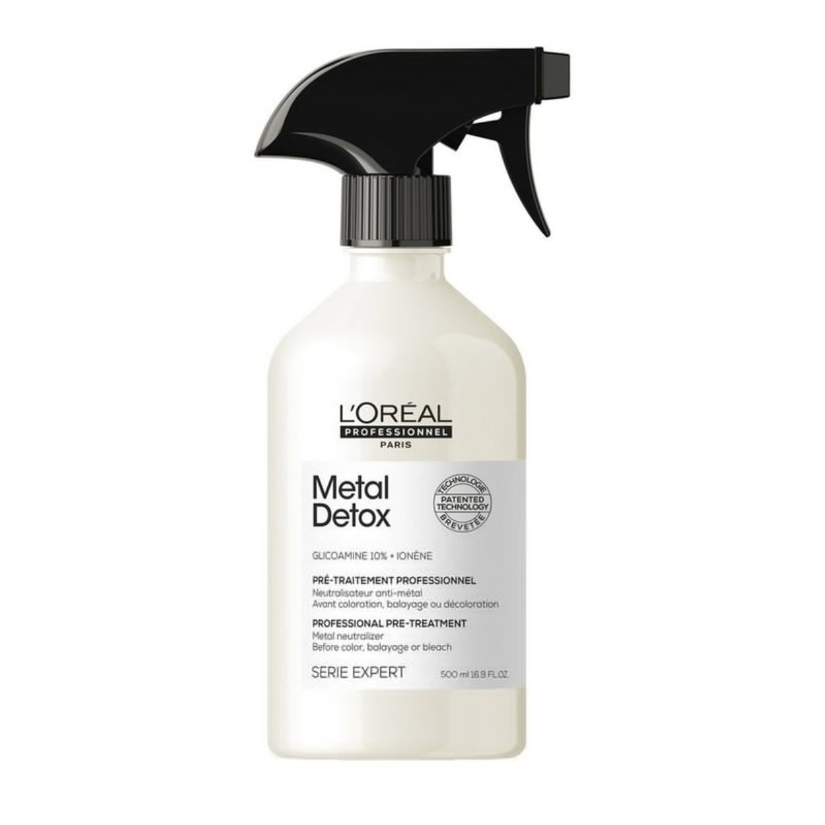 Tratamiento Capilar L'Oreal Se Metal Detox Prof Pre-Tratamiento 500 ML color Blanco