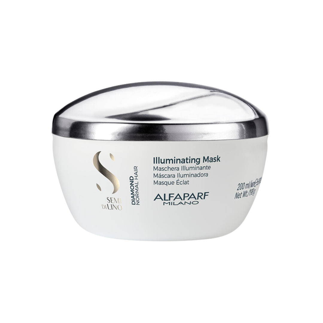 Foto 2 pulgar | Mascarilla Alfaparf Semi di Lino Diamond Illuminating 200 ml