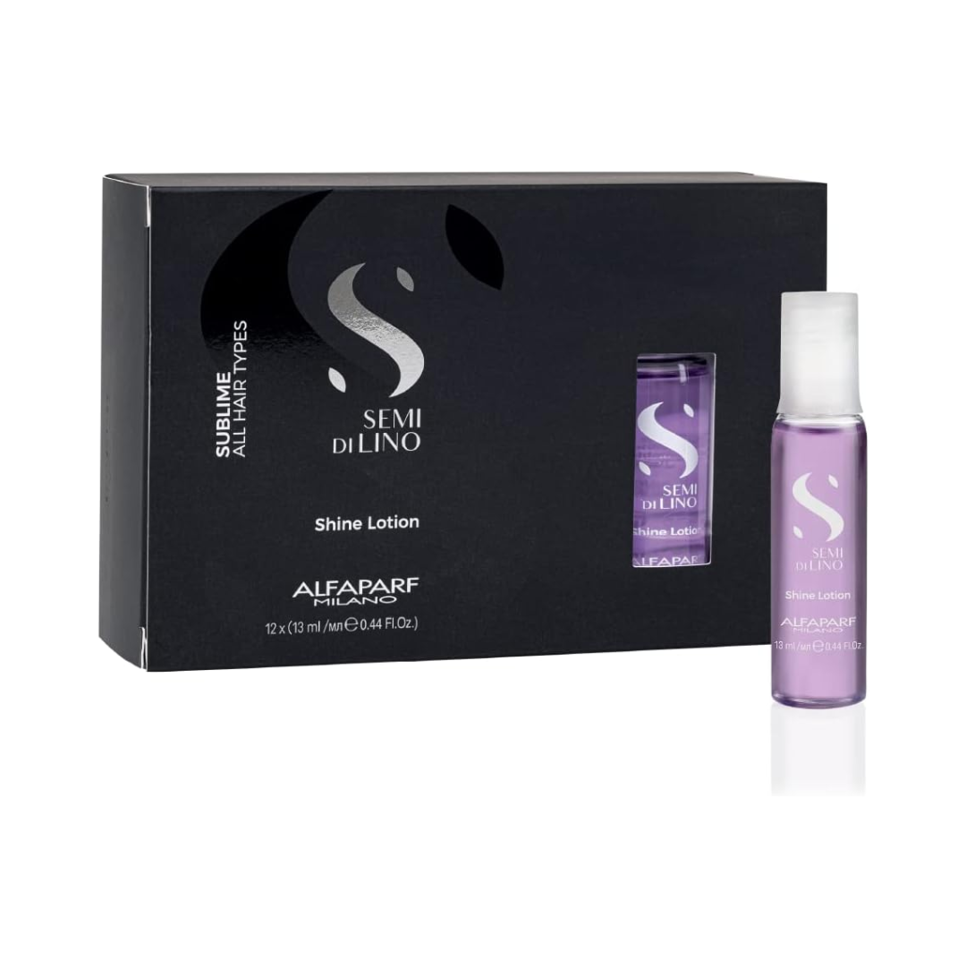 Ampolletas Alfaparf Sdl Shine Lotion Rosa 12 x 13 ml