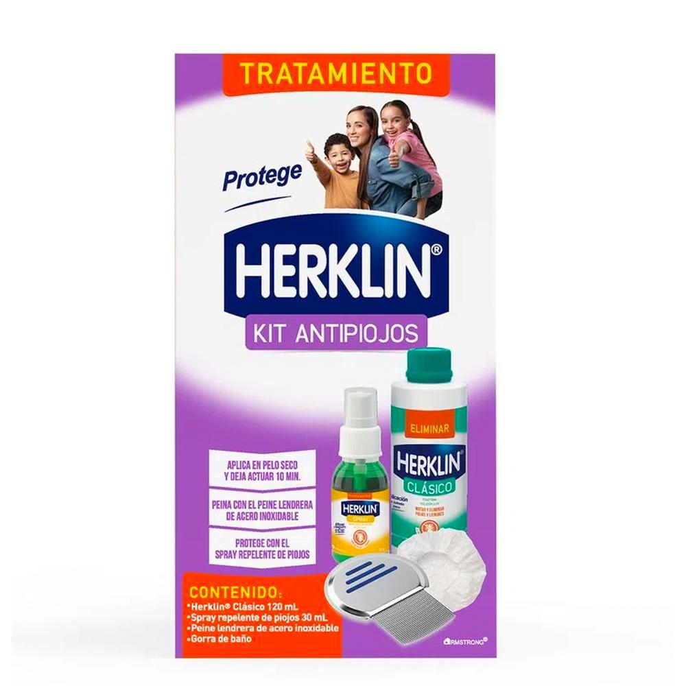 Tratamiento Herklin Kit Anti piojos