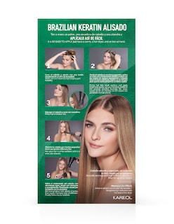 Foto 3 | Kit de Alisado Kareol Brazilian Keratin Cabello Sensibilizado Reparador