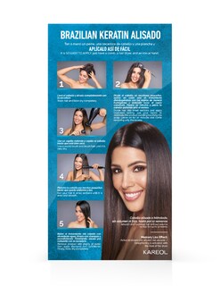 Foto 3 | Kit De Alisado Kareol Brazilian Keratin Todo Tipo De Cabello Hidratante