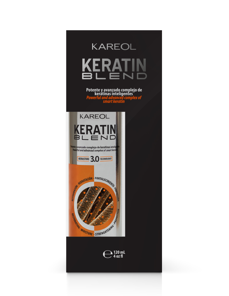 Tratamiento Kareol Keratin Blend Spray Mezcla De Keratinas 120 Ml