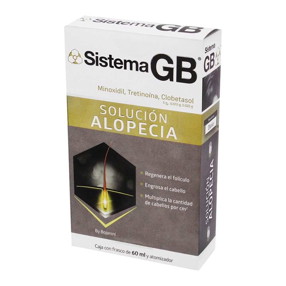 Foto 4 pulgar | Solución Alopecia Sistema GB 60 ml