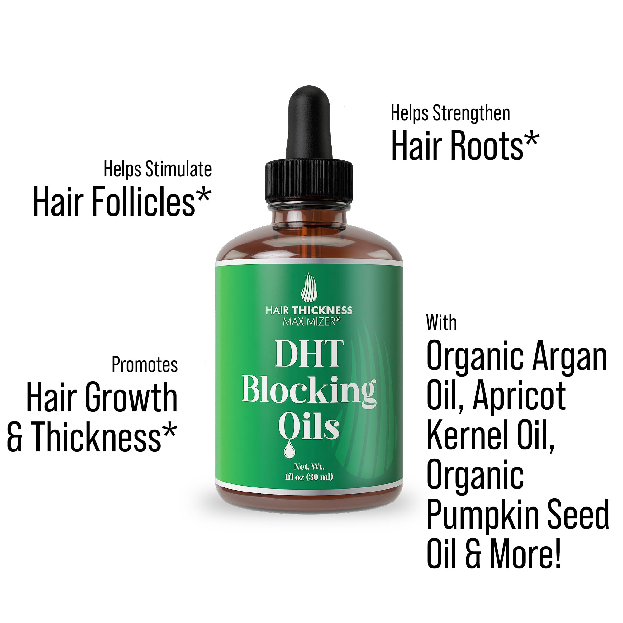 Foto 3 pulgar | Sérum Hair Thickness Dht Blocking Oils 30 Ml para Cabello-Venta Internacional
