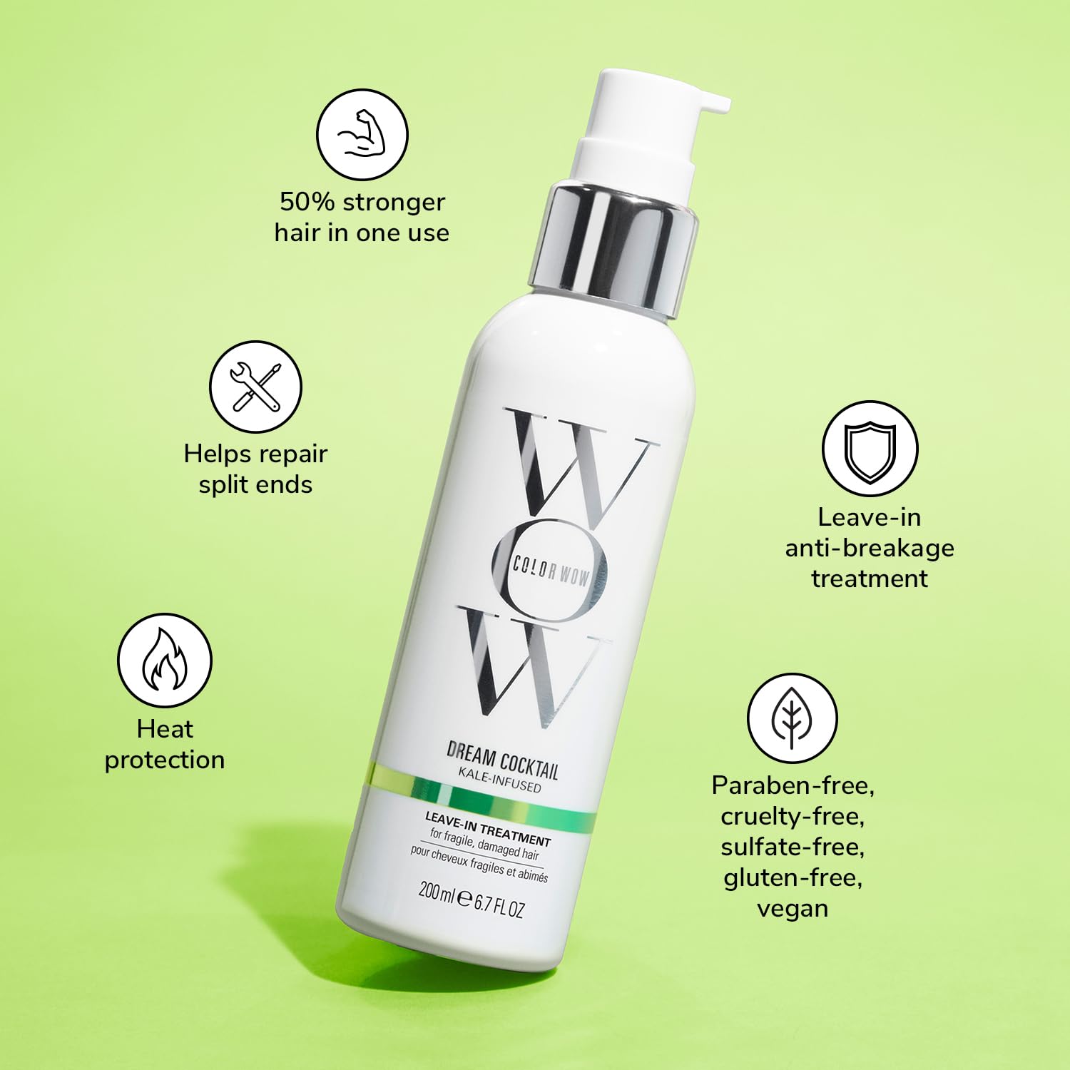 Foto 5 | Tratamiento sin Enjuague Color Wow Dream Cocktail con Infusión de Col Rizada - Venta Internacional