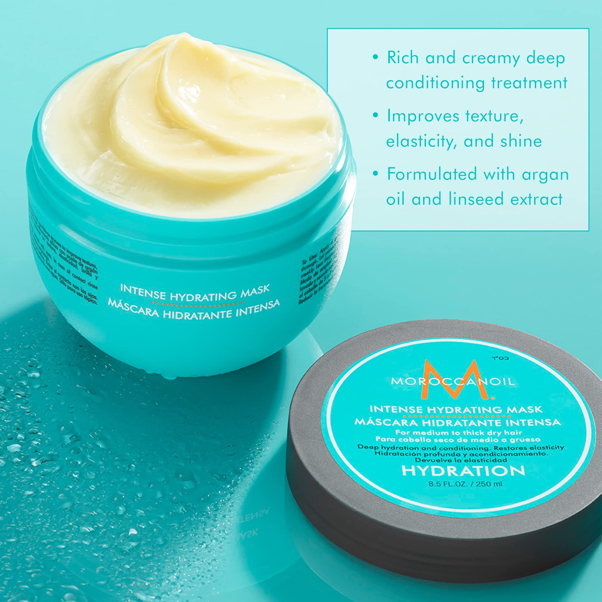 Foto 5 | Mascarilla Capilar Moroccanoil Hidratación Intensa para Cabello Seco 250 ml - Venta Internacional