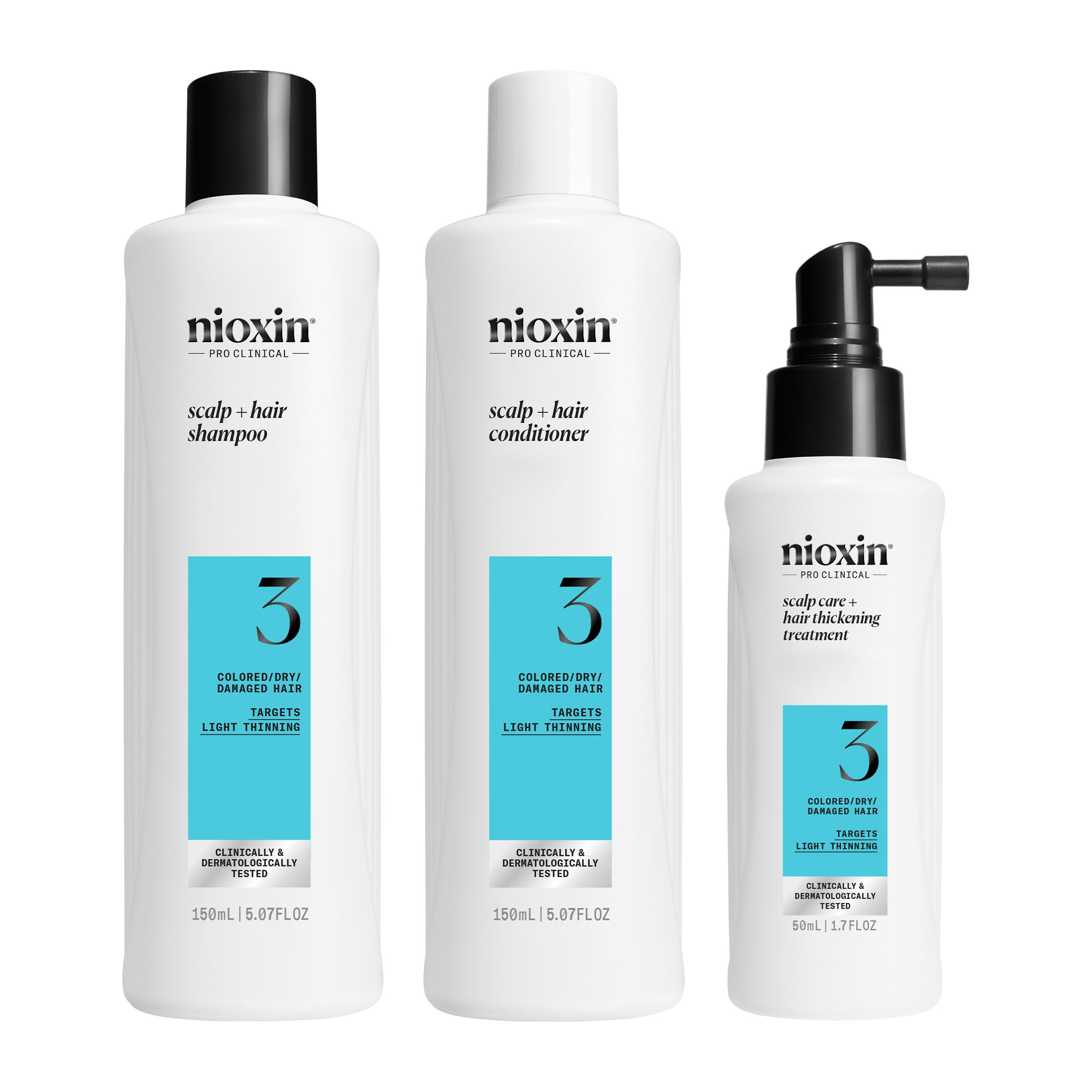 Kit de Prueba Nioxin Scalp + Hair Thickening System 3 1 Month - Venta Internacional